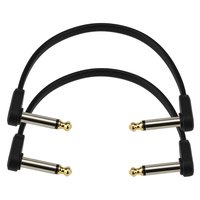 DAdddario PW-FPRR-206 Custom Serie Flat Patch cable 15cm,...