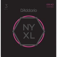 DAddario NYXL0942-3P, Pack de 3 jeux de cordes