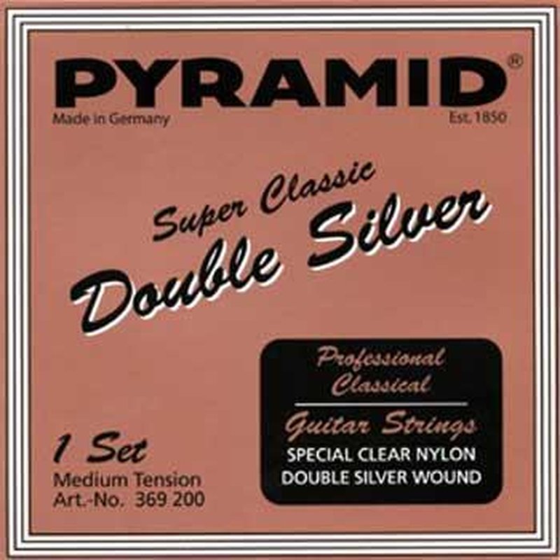Pyramid 369 Red Super Classic Double Silver - Medium Tension, 17,80 €