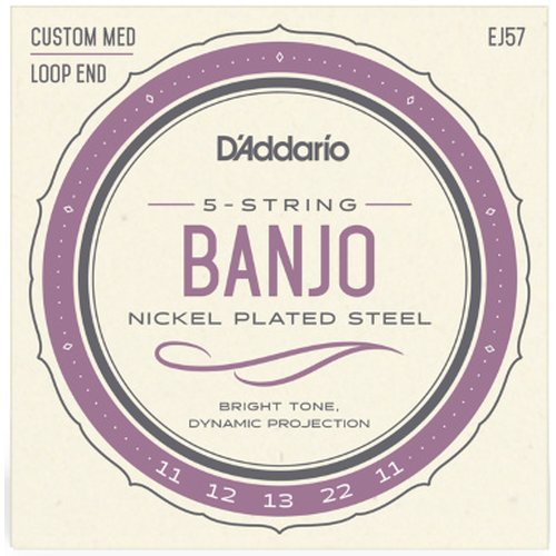 Cordes DAddario EJ57 Banjo Nickel 011/022