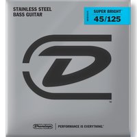 Cordes Dunlop DBSBS45125 Stainless Steel Super Bright...