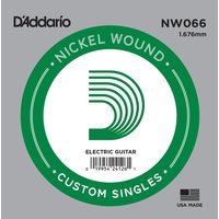 DAddario EXL Single Strings Wound NW066