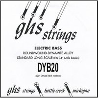 GHS Bass Boomers single string 035