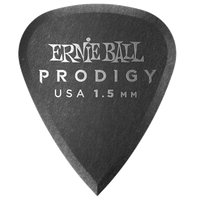 Ernie Ball Prodigy Black Standard Plektren, 6er Pack