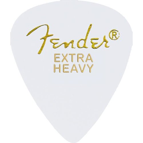 Fender 351 Plektren Weiss Extra Heavy