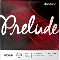 Juego de cuerdas para violn DAddario J810 3/4M Prelude...
