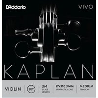 DAddario KV310 3/4M Jeu de cordes Kaplan Vivo pour violon...