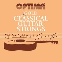 Optima Gold Classical Single Strings High Tension D4w Gold
