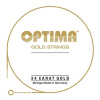 Cordes au dtail de Optima Gold Wound acoustique 032w