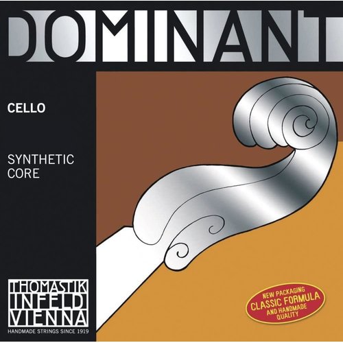 Thomastik-Infeld Juego de cuerdas para violonchelo 4/4 Dominant, 147st (fuerte)