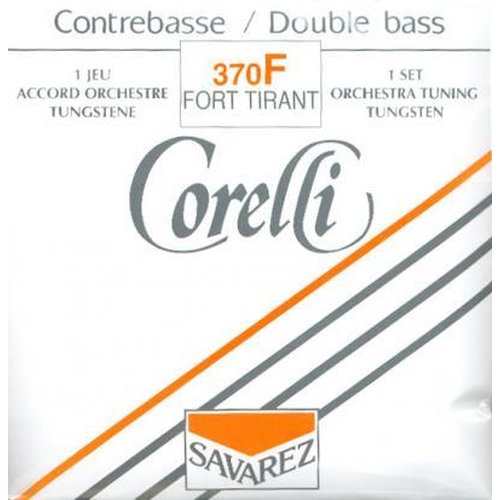 Corelli Cuerdas para contrabajo Orchestral Tuning Tungsten Set, 370F (fuerte)